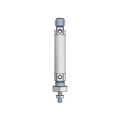 FESTO DSNU-25-50-PPS-A 1-10 BAR, 25 MM PISTON, 50 MM STROKE, DOUBLE-ACTING, EXTERNAL THREAD/PISTON ROD END, G1/8 PNEUMATIC CONNECTION, SELF-ADJUSTING PNEUMATIC END-POSITION CUSHIONING, STANDARDS-BASED