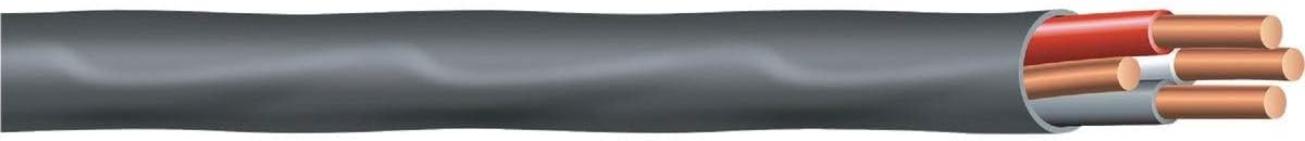 Southwire Building Wire 8 Ga 3 Conductor 40 Amp 600 V 90 Deg C 100 ' Black