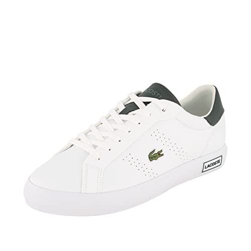 Lacoste Herren 45sma0041 vulkanisierte Sneaker, Dunkelweiß, 45 EU