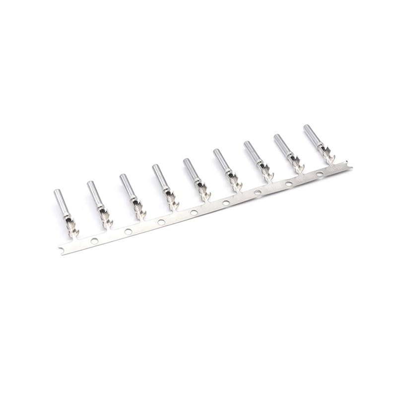 DT15-2P/4/6/8/12P Holes Automotive Waterproof Connector Straight Pin PCB Panel Needle Seat Jacket DT06-6S 5 Sets(6p (Male Female),5 Sets)