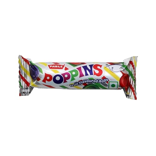 Image of Parle Mazelo Poppins,Mix Fruit 12.6Gm x 50Pc, Combo Pack