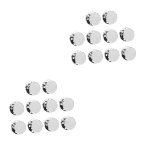 BESPORTBLE 2sets Locking Pin Keepers Clasp for Craft Pins Tie Backs Jewelry Making Supplies 10pcs*2