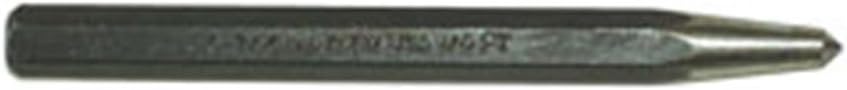 Mayhew Tools 24008 Center Punch, Black Oxide Finish, 7/16 Body x 5-1/2 OAL, 1/4-6mm Point