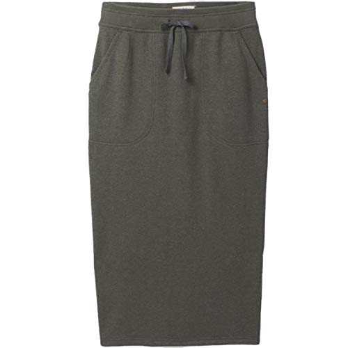 Prana Living Llc Women's Standard Prana Cozy Up Midi Skirt, Balsam Heather, Medium #TOP1