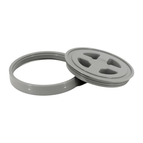 predolo バケツインサート蓋漏れ防止蓋水バケツカバー取り外し可能な洗車アクセサリー洗車ディテール洗車用, グレー