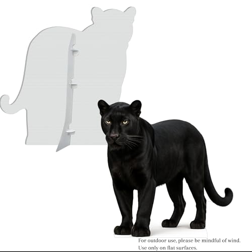 Image of Black Panther 2FT Life Size Cardboard Cutout - A Fun Animal Standup for Photo Booths, Birthday Parties, and Events