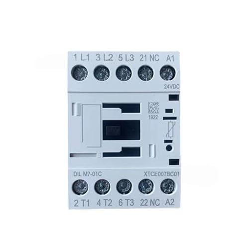 Contacteur électromagnétique DILM7-01C commutateur de puissance triphasé 7A