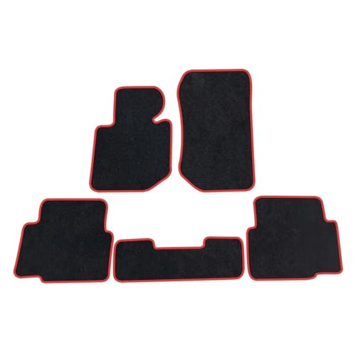 Tapis de sol de voiture rouge pour Série 3 E36 2 Portes Hardtop 1993