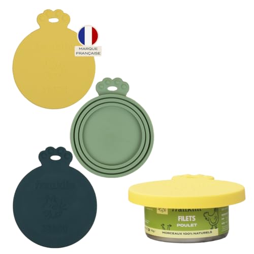Franklin – Couvercle en Silicone pour Boite de Conserves – Taille Universelles – Adapté aux...