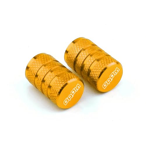 Tapas de Válvula de Neumático CNC para MSX125 Grom de Aluminio