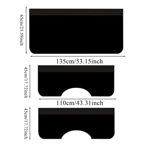 Juego de funda para reparación de coche y protector acolchado de 3 piezas para talleres 5