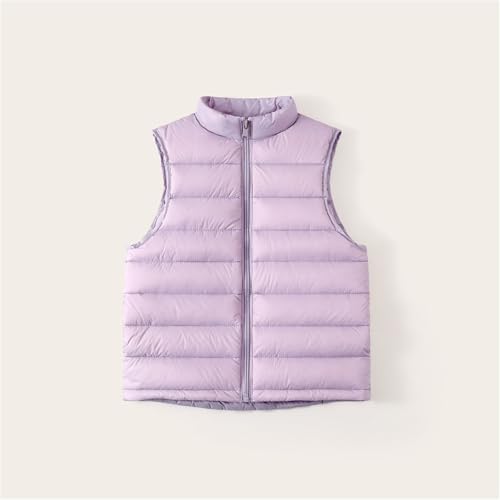 Girls Puffer Vest Lightweight Fall Zip Up Sleeveless Kids Winter Jacket Fleece Lined TurtleNeck Thermal Warm Soft Coat2