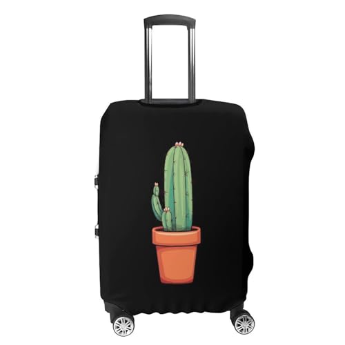 Cactus Travel Luggage Cover Washable Suitcase Protector Baggage Covers for Women Men M4