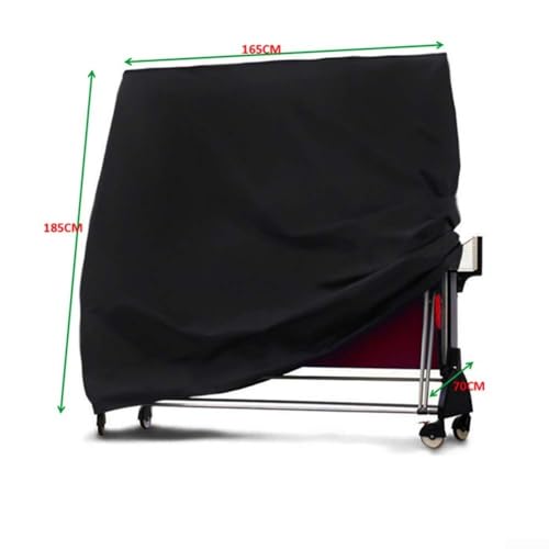 Funda para mesa de ping pong sol lluvia viento solucion protectora jardin con correas 3