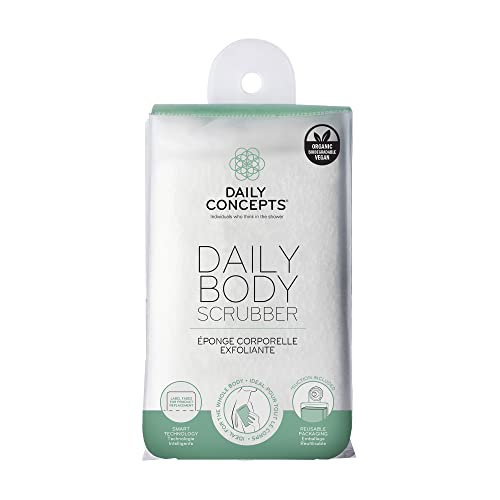 DAILY CONCEPTS Daily Body Scrubber, Soy-Based And...