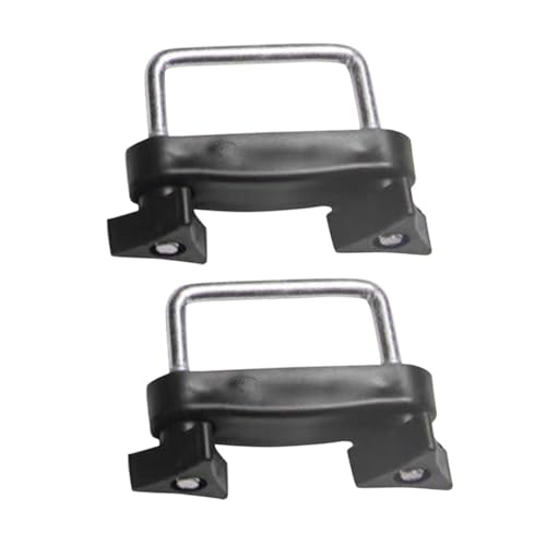 OSOLADY 2pcs Car Roof Rack Clamps Mounting Fitting Versatile Clips for Roof Racks Construction Sleek Design for Enhanced Storage