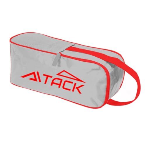 Bolsa Porta Chuteira Impermeável Pró com Bolsos Externos – Ideal para Futebol, Treinos e Viagens (Cinza)