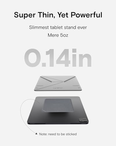 Image of Snap Tablet Stand & Case (MOFT x SwitchEasy) (Black)