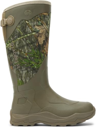 Image of LaCrosse 17 inch Alpha Agility Snake Boots for Men Featuring Waterproof Rubber, Eva Soles, and Snake Guard Toe Protection