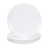 DoDoware Melamine Plates Set of 6 &ndash; 9.5-Inch Unbreakable Stackable Dinner...