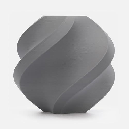 Image of Bambu Lab PLA Matte Filament 1.75mm 1kg Spool - PLA 3D Printer Filament, Smooth Finish, Low Warp, Easy to Print, Compatible with Bambu Lab & Most FDM 3D Printers - Nardo Gray (11104) - Refill