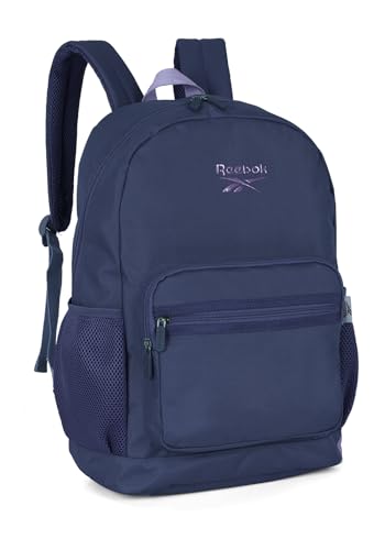 Mochila Reebok Esportiva Resistente E Confortável Uso Diário (Violeta)