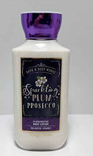 Bath and Body Works Sparkling Plum Prosecco Lotion 8 Ounce Shea Butter Vitamin E