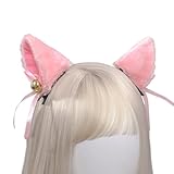 [Mllepjdh] 手作り毛皮のような猫耳ヘアクリップヘアピンコスチュームアクセサリーハロウィン感謝祭パーティーコスプレホリデーパーティーヘアクリップ