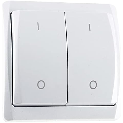 Dúo de radiotransmisores de pared ChiliTec para "Pilota Casa" de 2 canales Cover