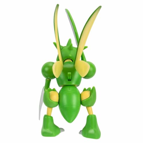 Pokemon Scyther Sichlor Figürü – 11 cm Pokémon Figürleri - Yeni Dalga 2022 - Resmi Lisanslı Pokemon Oyuncak