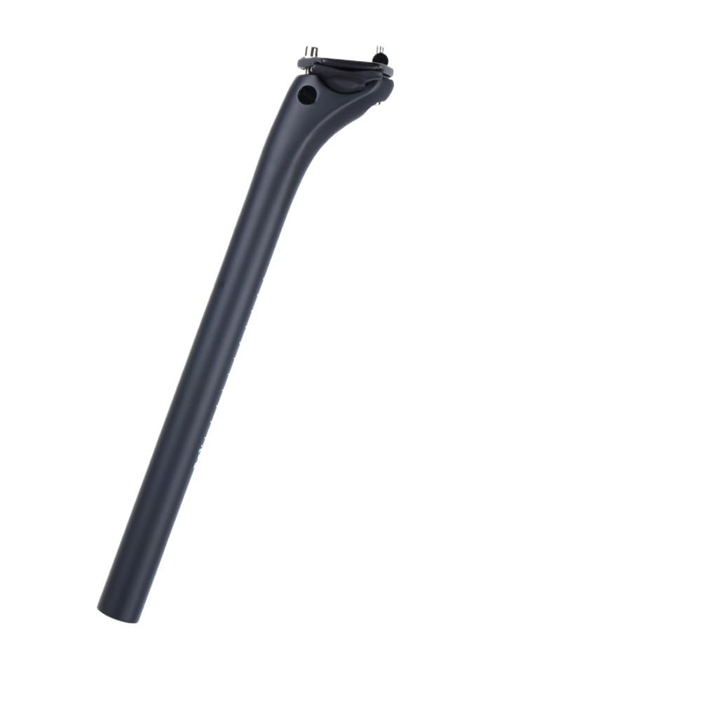 Fahrradsattelstütze Carbon-Sattelstütze Mountainbike-Sattelstütze Rennrad-Sattelstütze Offset 20 Fahrradteile 25,4/27,2/30,9/31,6 * 350/400/450 mm Fahrradsattelstütze (UD 31,6X400-