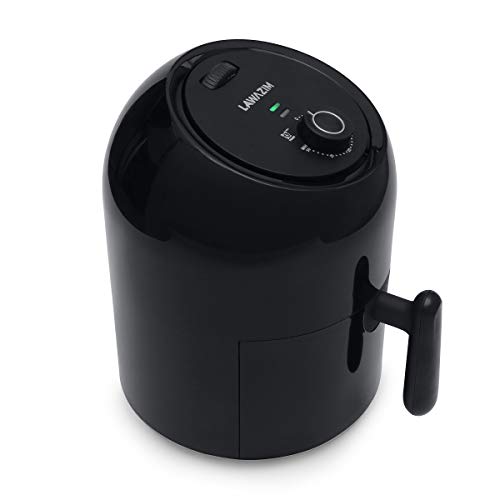 Lawazim Air fryer 2.5L 1000W Electric Hot Air Fryers Oven Oilless Cooker, black, 05-2351-01
