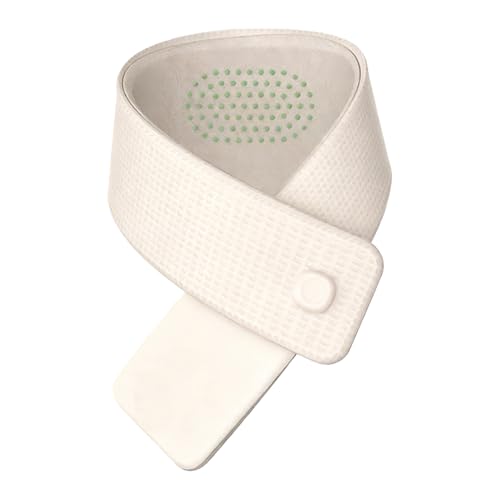 Bufanda de cuello calentada, almohadilla térmica ajustable, 3 temperaturas, cojín de cuello calentado con tela suave, mujer hombre invierno frío, esquí correr deportes al aire libre,