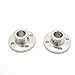 TOUHIA 10mm Rigid Flange Coupling Motor Guide Shaft Coupler Motor Connector Metal Axis Bearing Fittings DIY Parts(2Pcs)