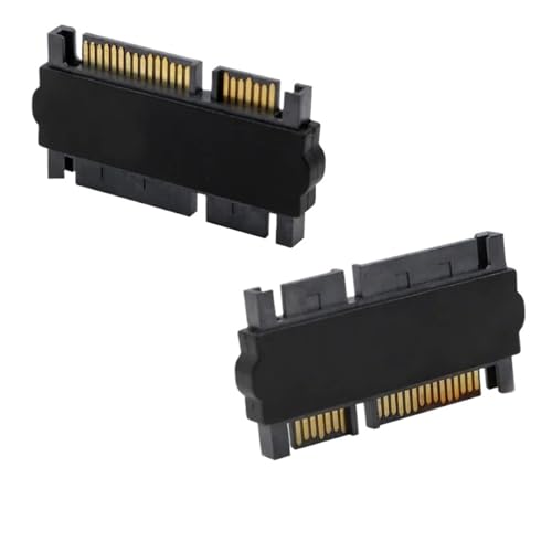 Adaptador SATA 22 pines Macho a Macho para Disco Duro miniatura 2