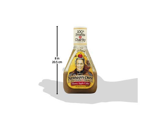 Image of Newman's Own Honey Apple Cider Salad Dressing, 16-oz. (Pack of 6)