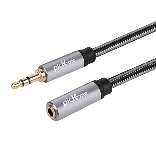 Oluote TRS 3,5MM Mâle vers TRS 3,5MM Femelle Câble Audio Auxiliaire Stéréo pour Haut-Parleur,Voiture,Téléphone Intelligent,Ordinateur,Tablette,MP3,écouteurs Multifonction (5)