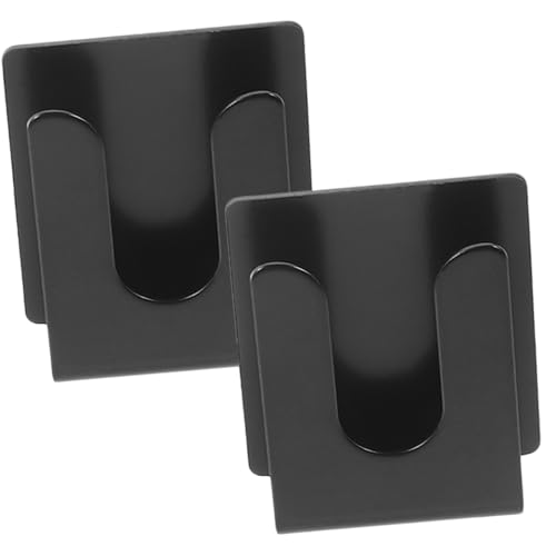 Yardwe 2Pcs Car Radio Microphone Hanger Clips Durable Mic Holders Easy Installation Compatible with Microphones Sturdy and Versatile for Automotive Use