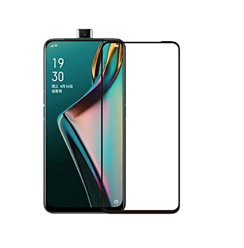 Image of Tempered Glass Screen Protector Compatible For Oppo K3 Full Screen Coverage (Except Edge to Edge) and Free Complete Easy Installation kit.