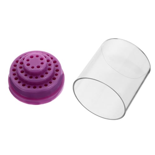 Caja organizadora para brocas de uñas 48 agujeros miniatura 1