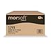 Morsoft by Morcon Jumbo Toilet Paper Rolls, 12 Rolls/Carton, 2-Ply, 100% Recycled Fibers, Soft and Absorbent, Fits in Jumbo Tissue Dispensers, Commercial Toilet Paper