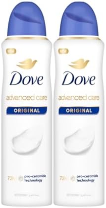 DOVE Advanced Care, Antiperspirant Deodorant Spray, Original, 72H Sweat & Odor Protection & Moisturizes with P