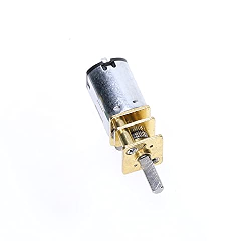 zxxin-Moteur électrique Moteur électrique à couple élevé de 1 pc, DC 3V 6V 12V 15RPM-1000RPM Arbre de 3 mm, moteur de boîte à orientation puissante, remplaçants du moteur robot Robuste et Durable Cover