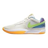 nike Ja 1 Men's Basketball Shoes Phantom/Action Green DR8785-001 Family Trivia - Size 10.5