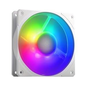 Ventilateur ARGB Blanc pour Radiateur Cooler Master Mobius 120P