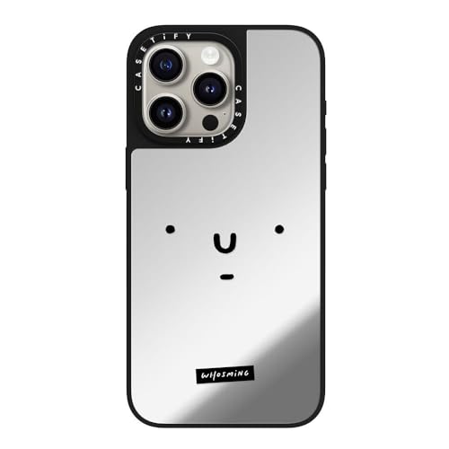 Coque miroir iPhone 15 Pro Max antichoc pour éviter les rayures d'écran