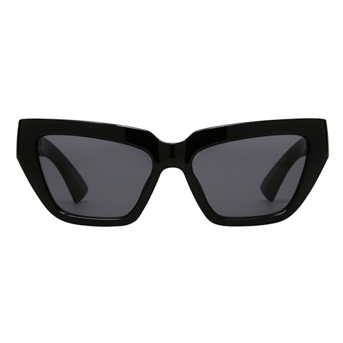 Betsey Johnson Women's Life of Luxury Square Sunglasses, Black, 57 mm2