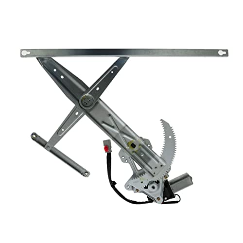 Image of TRQ Right Power Window Regulator & Motor Assembly Passenger Side Compatible with 1993-1995 Honda Civic