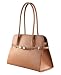 Imagen de Furla Cuero bolso de hombro Goccia Dome Shoulder Bag Brandy marrón claro
