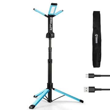 rechargeable work light with stand